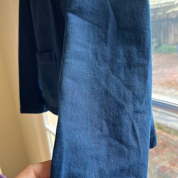 Older Brother XXS overdyed indigo Chore Jacket - Picture 2 of 4